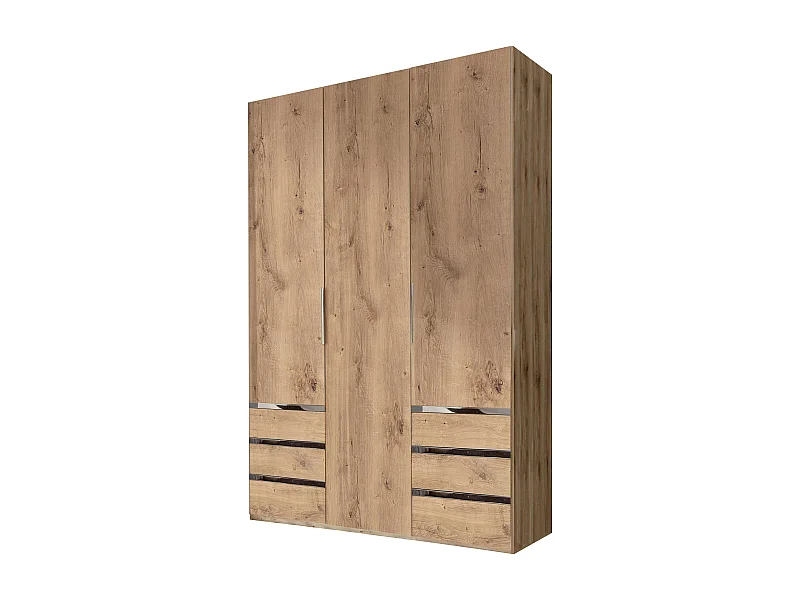KLEIDERSCHRANK Level Plankeneiche 150 / 58 / 236cm