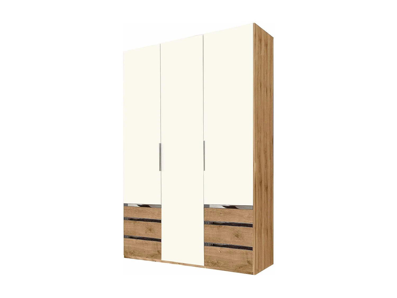 KLEIDERSCHRANK Level Plankeneiche 150/ 58 / 236cm