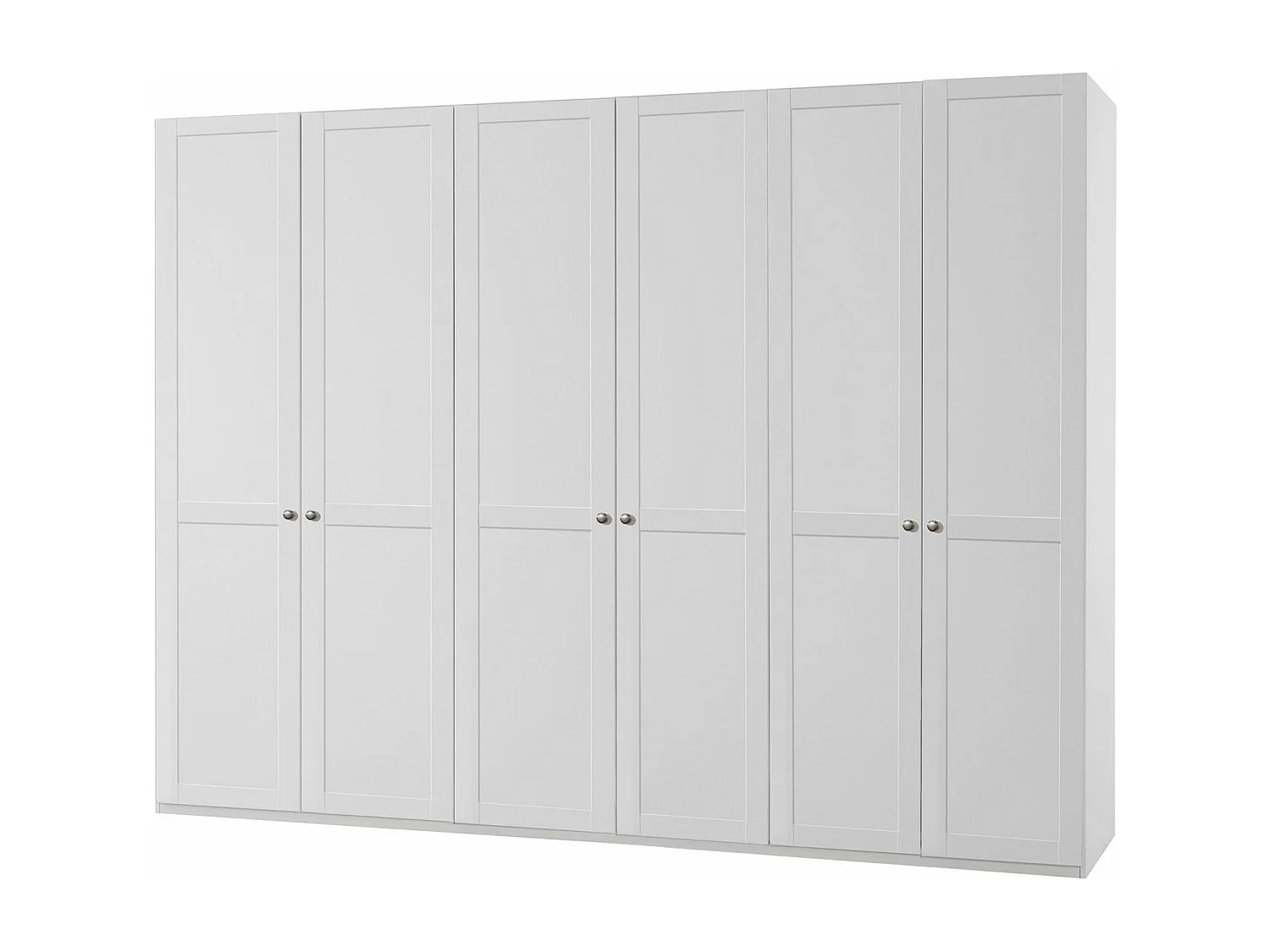 KLEIDERSCHRANK New York weiß 270 / 58 / 236 cm