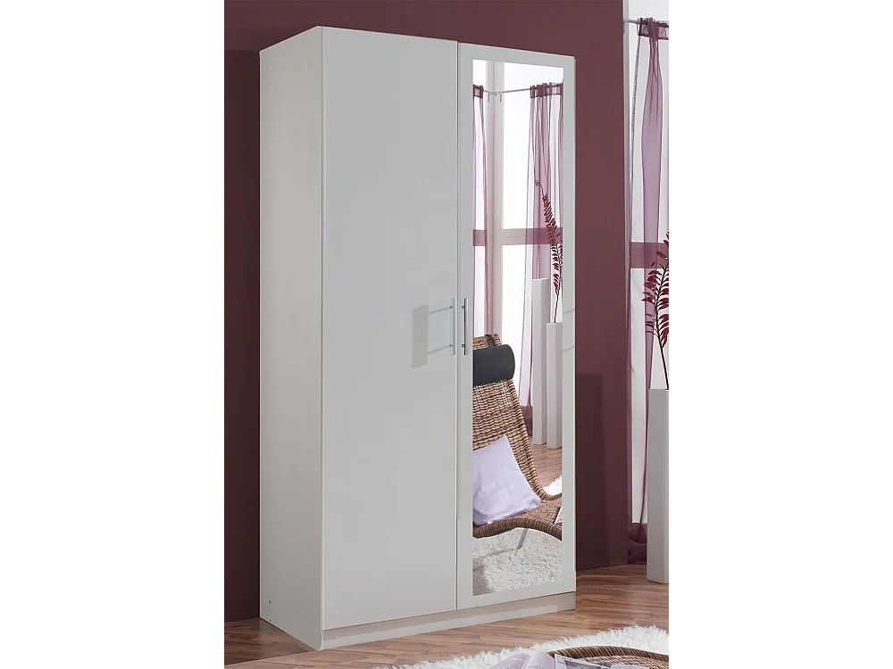 WOHNWAND Cliff Weiß 90 / 58 / 198cm