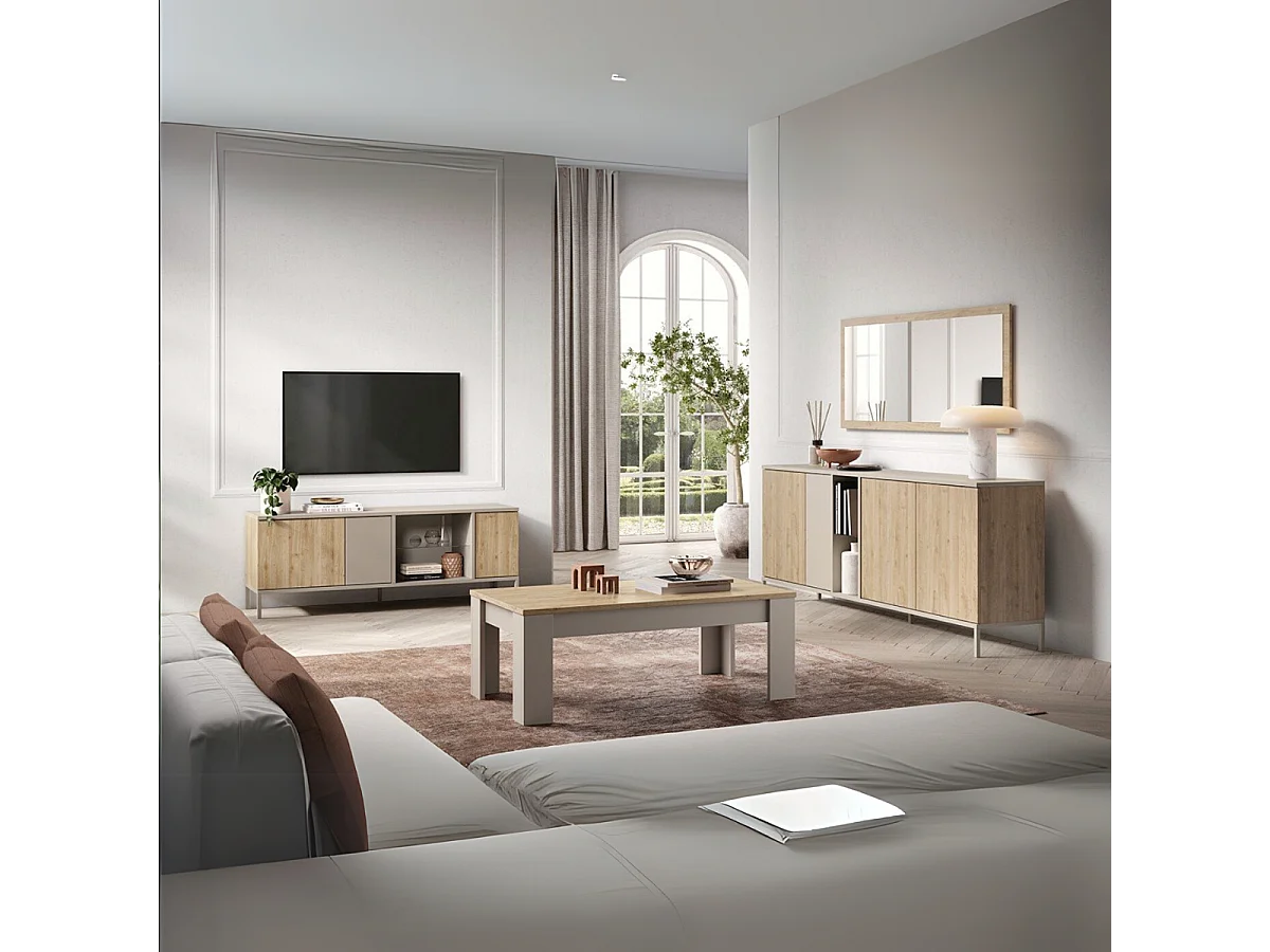 Mesa baja L122 cm - GENT