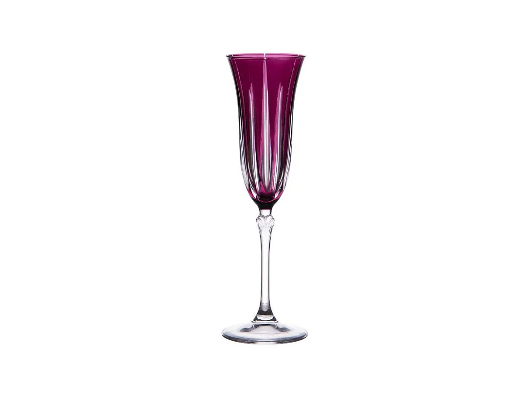 Coffret de 6 flûtes Divina violet 15 cl