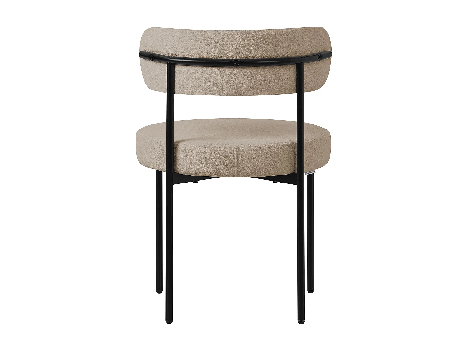 Set di 4 sedie da sala da pranzo marrone cucina soggiorno poltrona ergonomiche