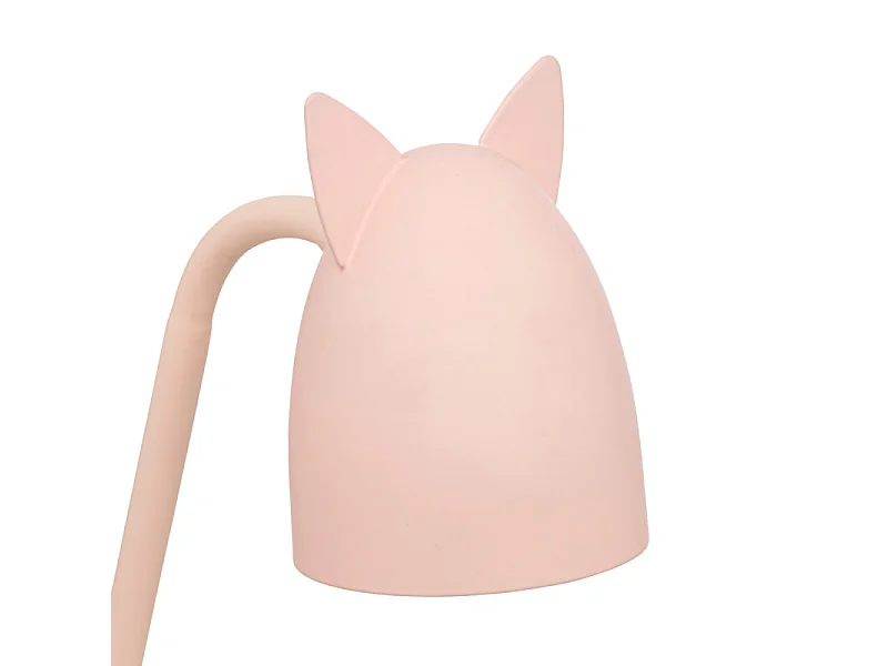 Lamparina de pinça rosa 38x10x13 cm