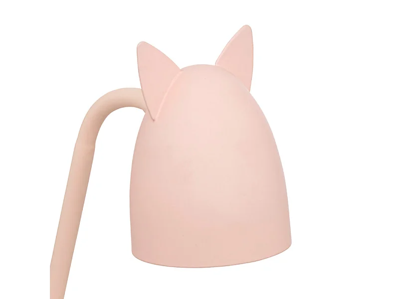 Lamparina de pinça rosa 38x10x13 cm