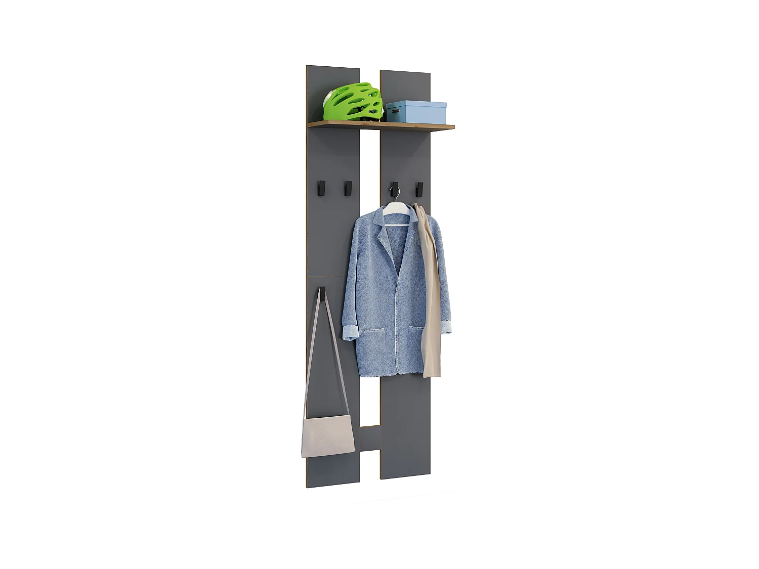 Garderobe Set Wijzerplaat Kleding Hook Salia L