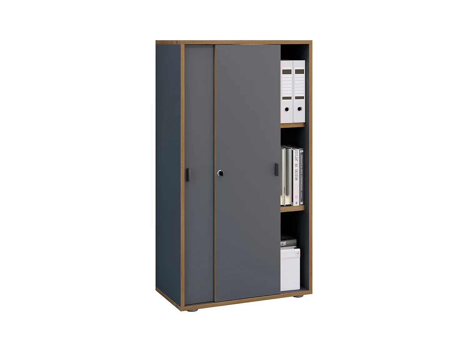 Porte scorrevoli per armadietto da ufficio Salia 3x B60
