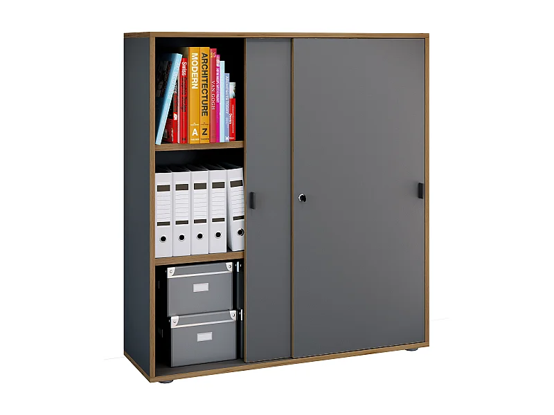 Porte scorrevoli per armadietti da ufficio Salia 3x 100