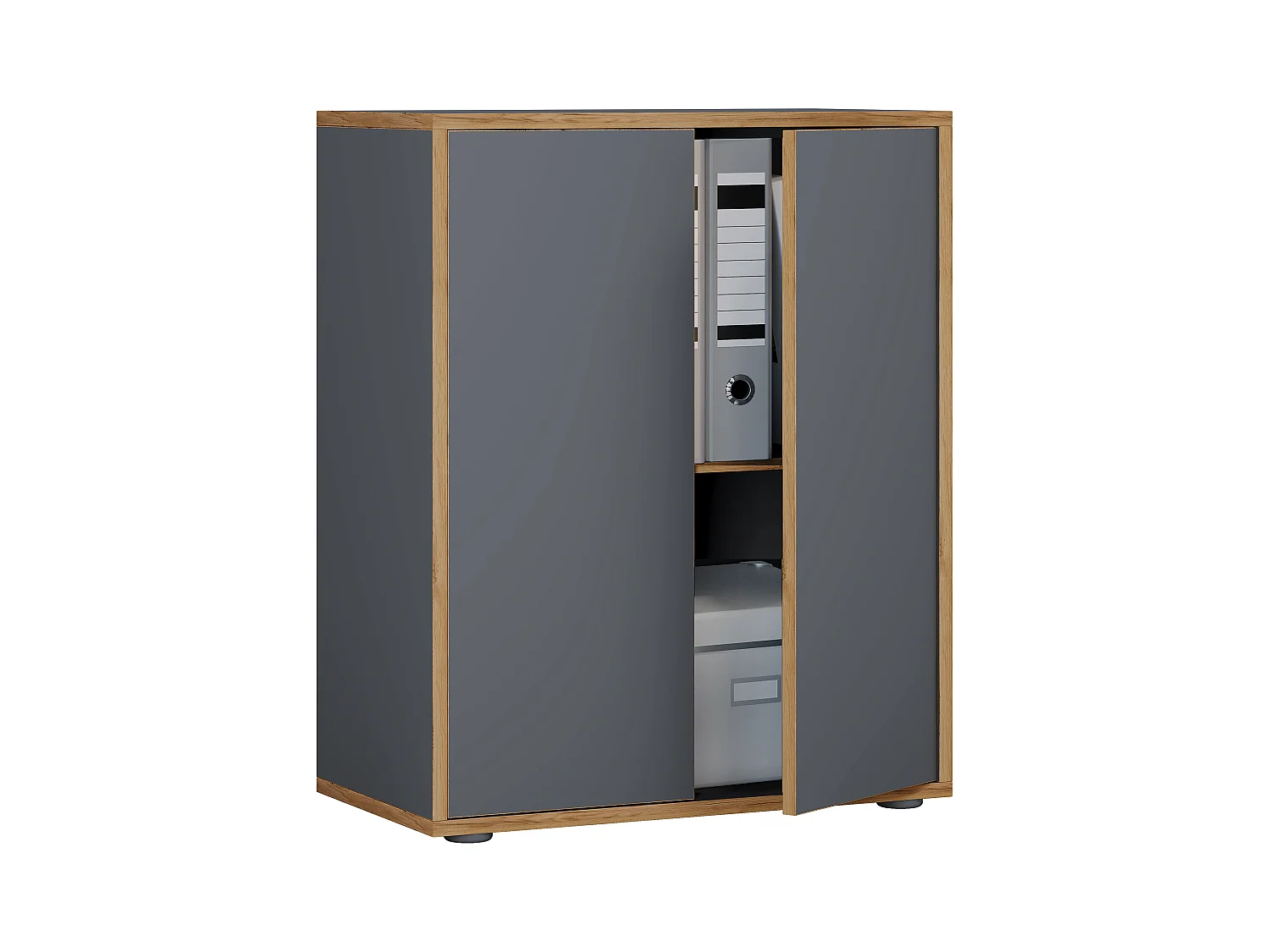 Büroschrank Aktenschrank Sideboard Salia 2fach