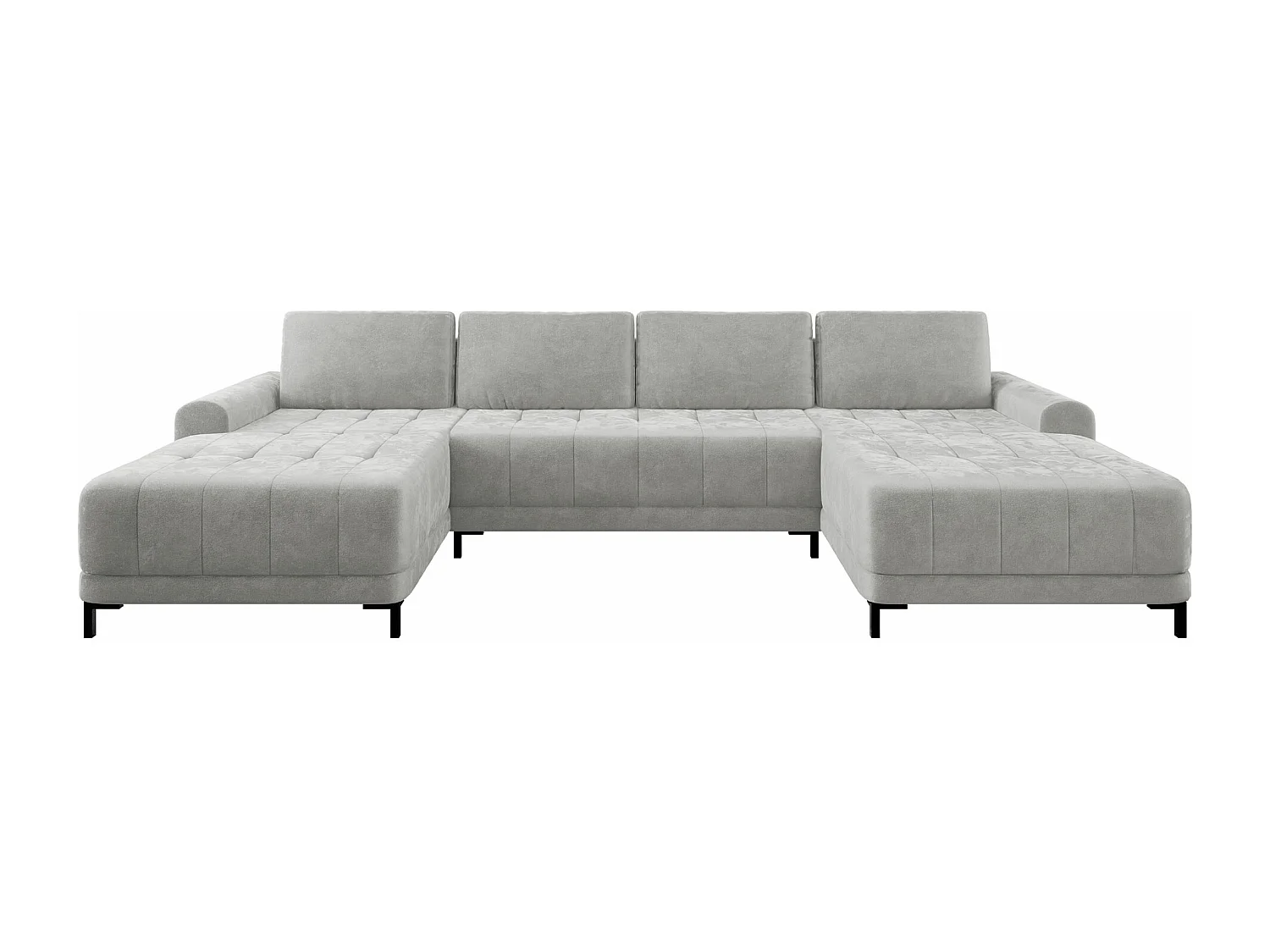 Canapé d'angle Stonecrest 101, Gris, Disponible, 337x168x92cm