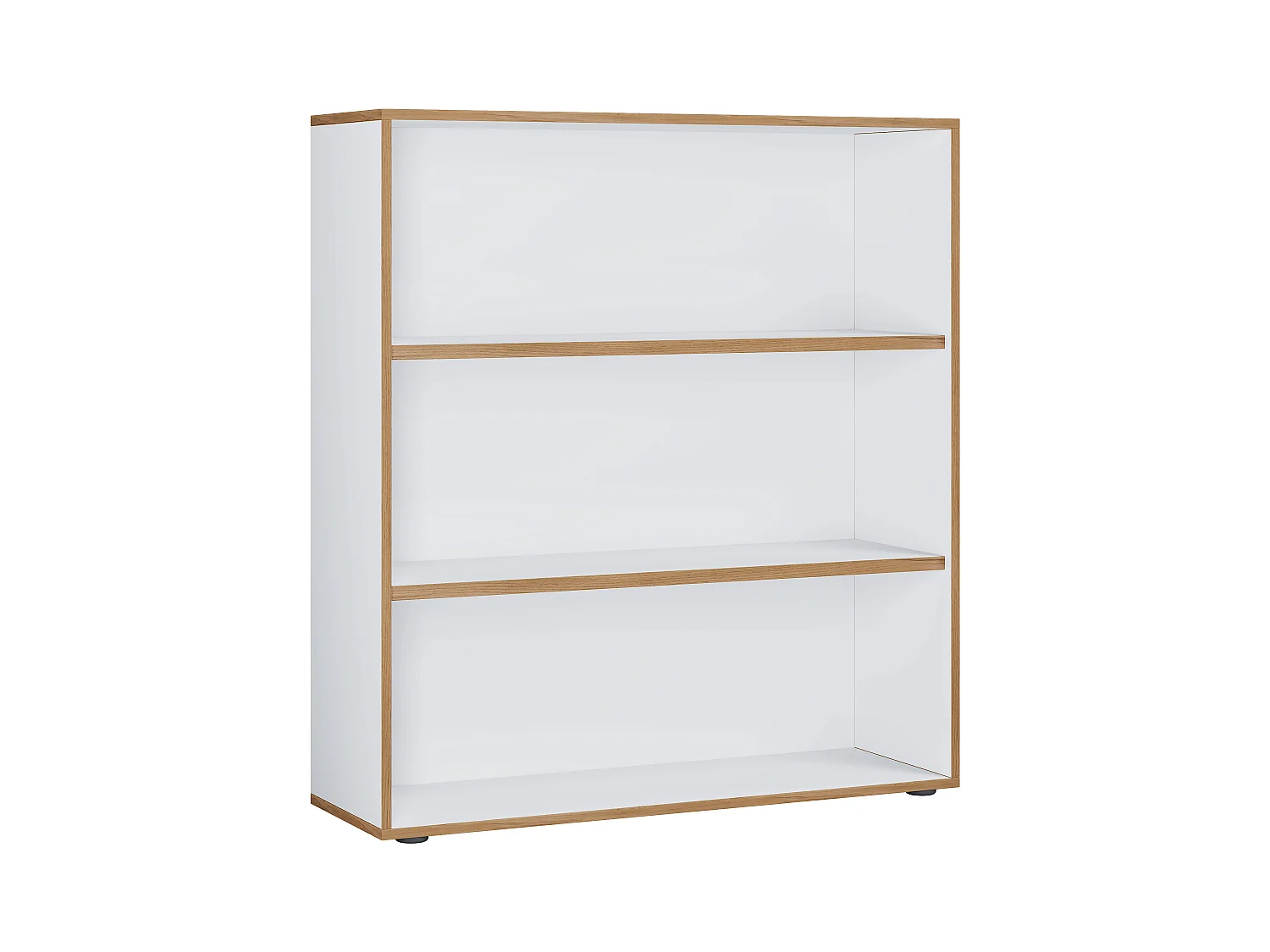Office Shelf & Bookcase Salia White H. 110 x W. 100 x D. 32 cm