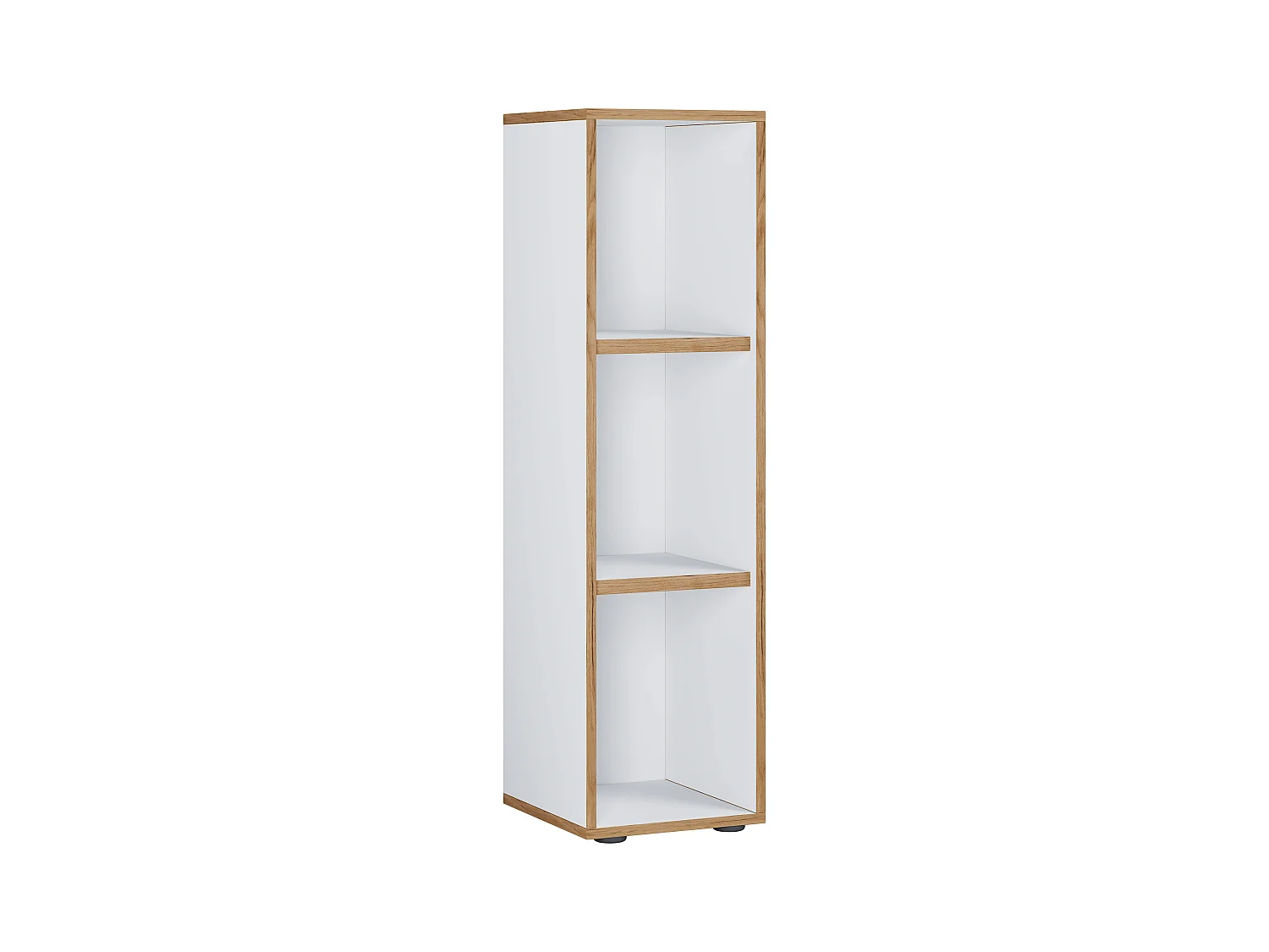 Office Shelf & Bookcase Salia White H. 110 x W. 30 x D. 32 cm