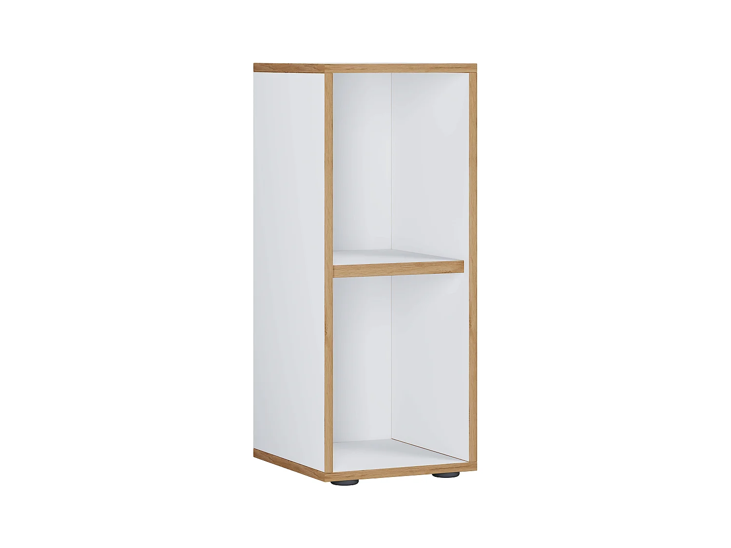 Office Shelf & Bookcase Salia White H. 74 x W. 30 x D. 33 cm