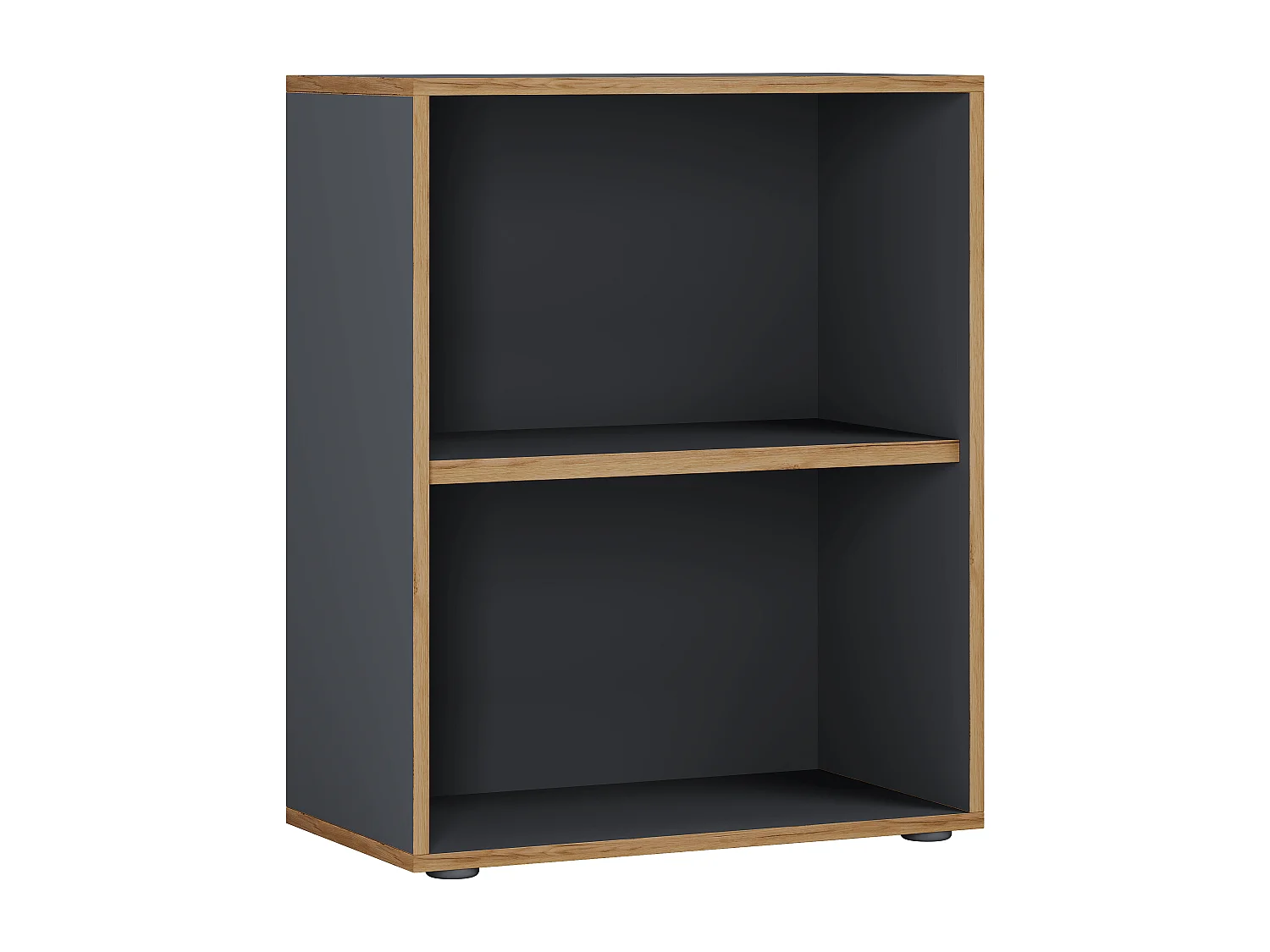 Holz Büro Regal Bücher Ordner Aktenregal Salia 2f