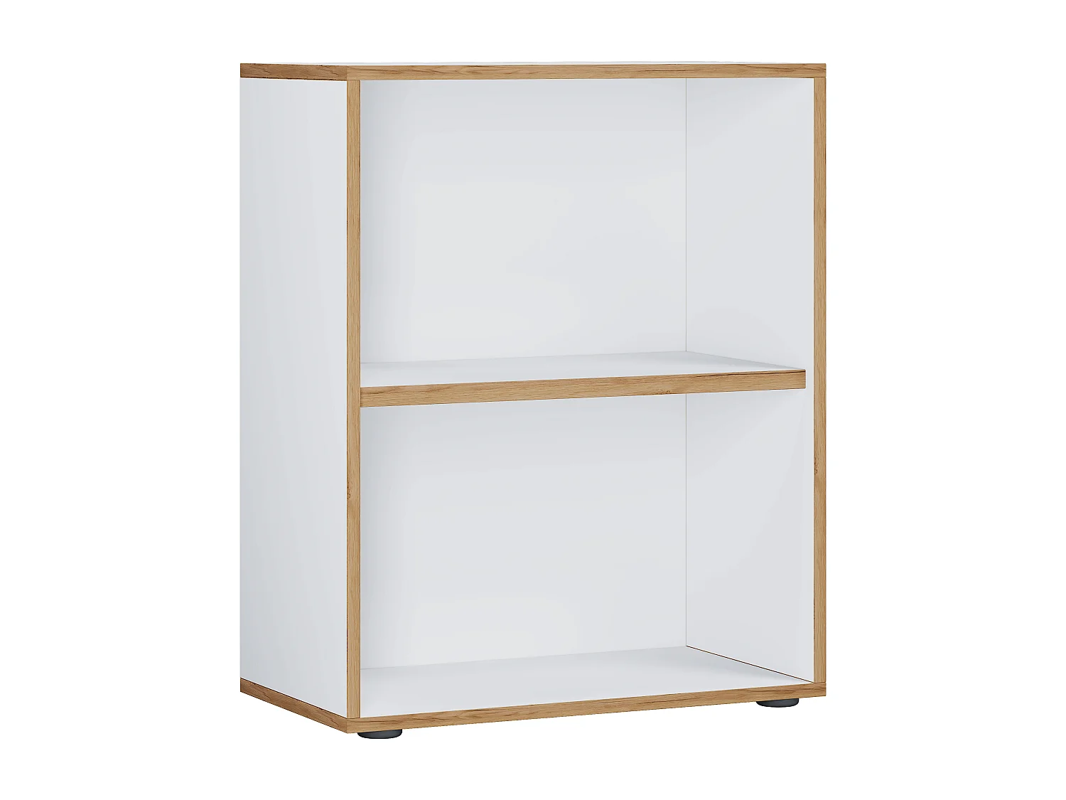 Prateleira e estante de escritório Salia Branco A. 74 x L. 60 x P. 33 cm