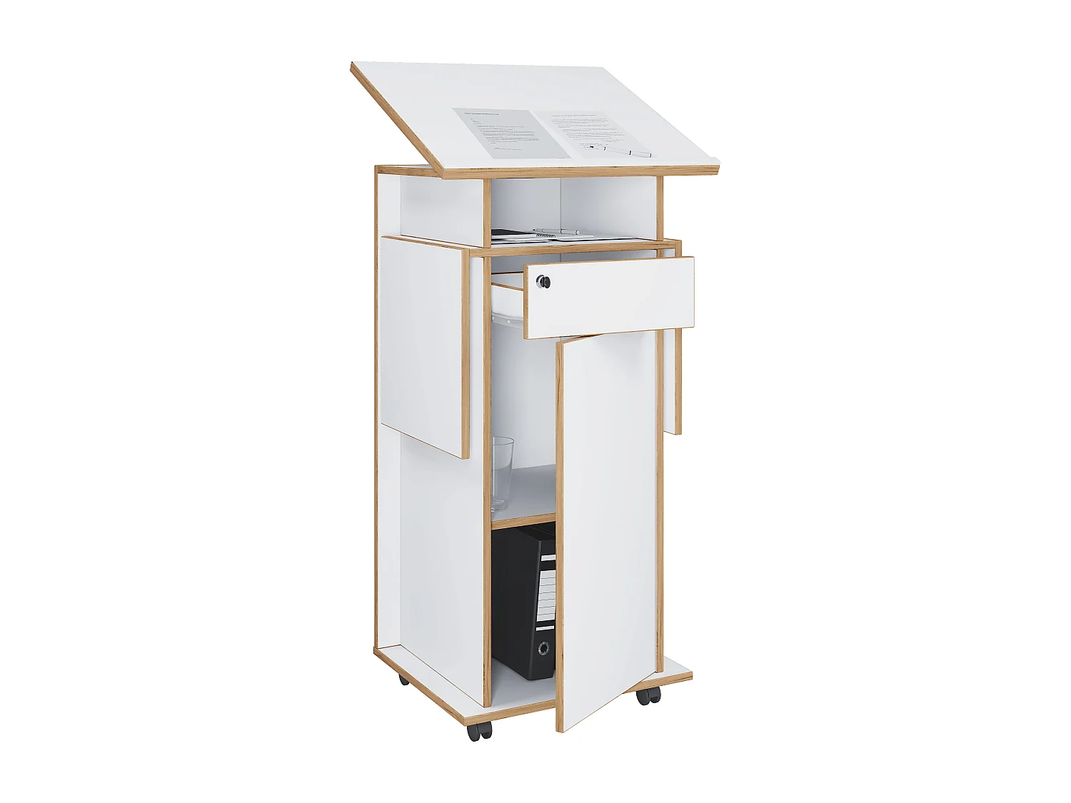 Standing desk Salia White 0