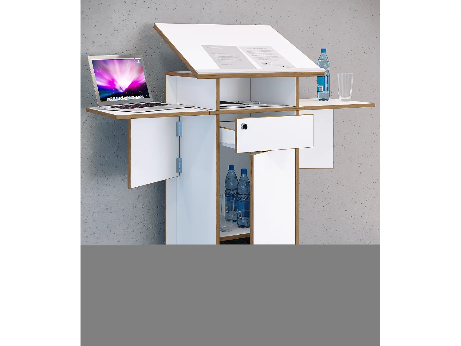 Standing desk Salia White 0