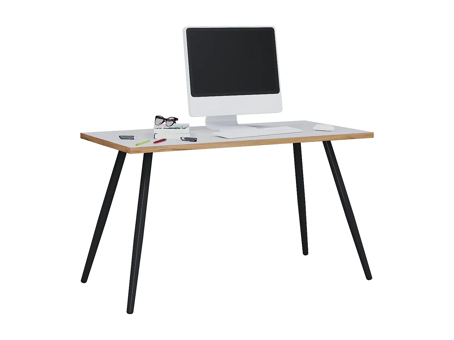 Table de bureau en bois Salia 110x80