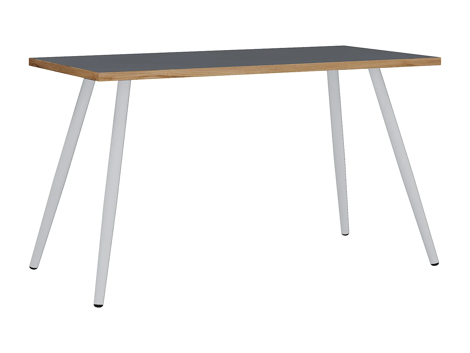 Desk Salia Anthracite / honey oak H. 70 x W. 110 x D. 50 cm
