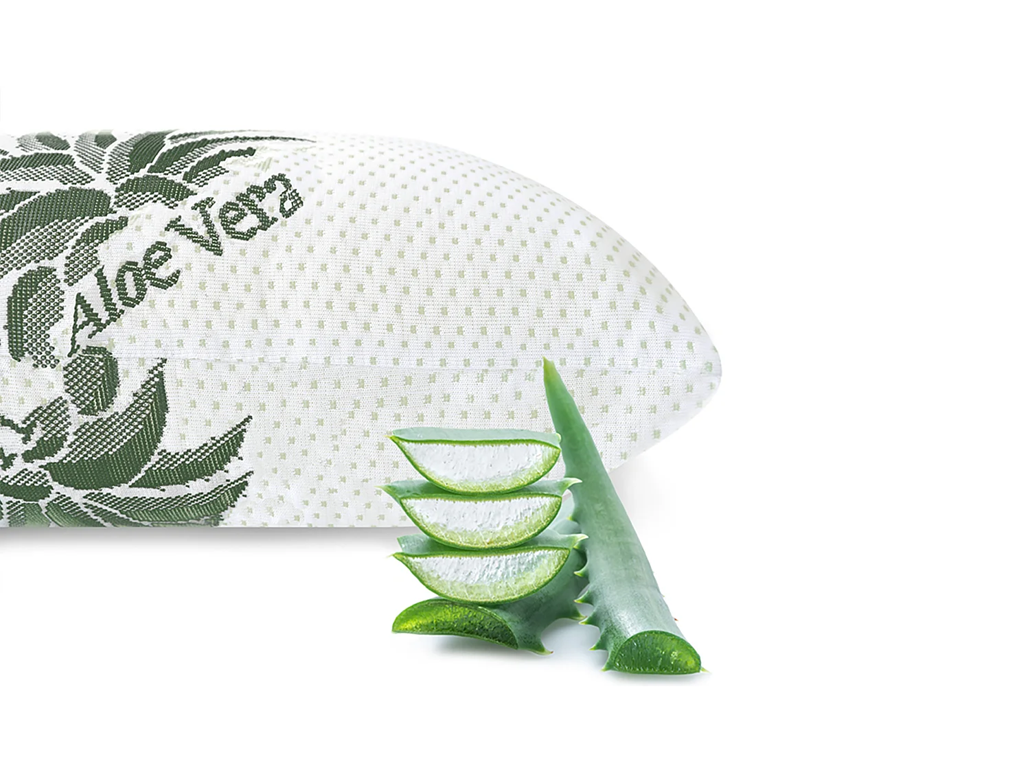 Memory Foam Kissen 40x80 cm mit Aloe Vera – Ergonomisch, Atmungsaktiv & Waschbar