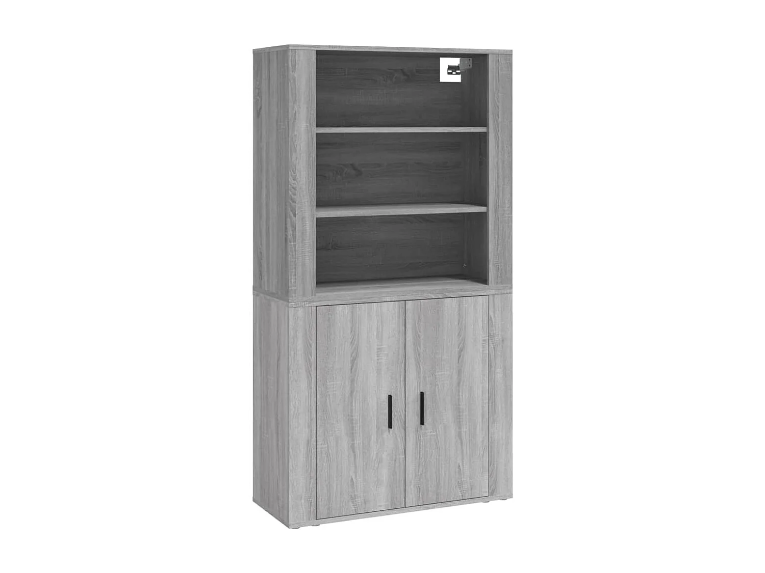 Highboard Grau Sonoma Holzwerkstoff