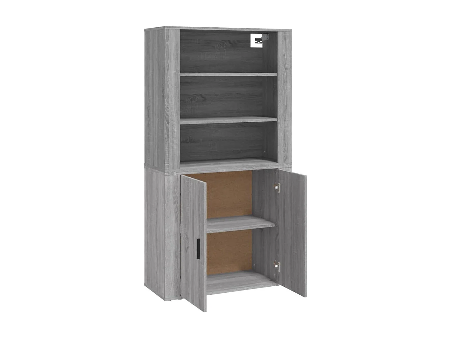 Highboard Grau Sonoma Holzwerkstoff