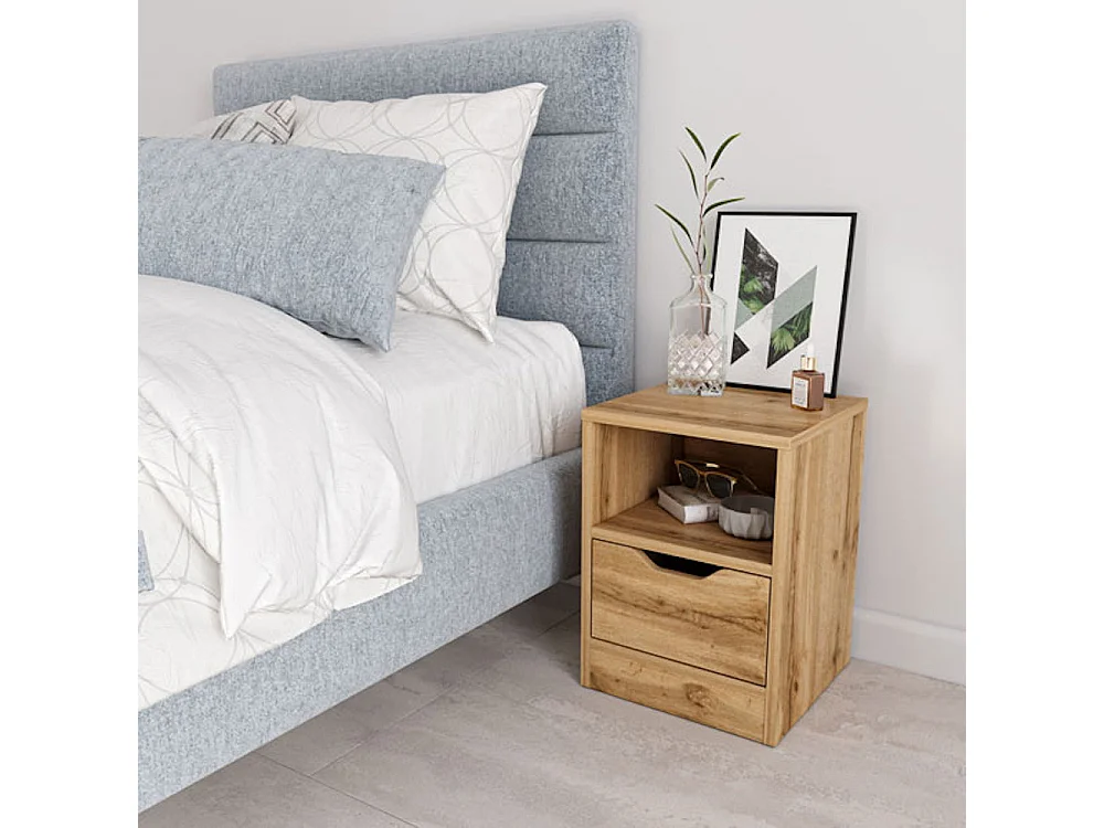 Nachttisch T02 Wotan Eiche 31 / 31 / 43cm