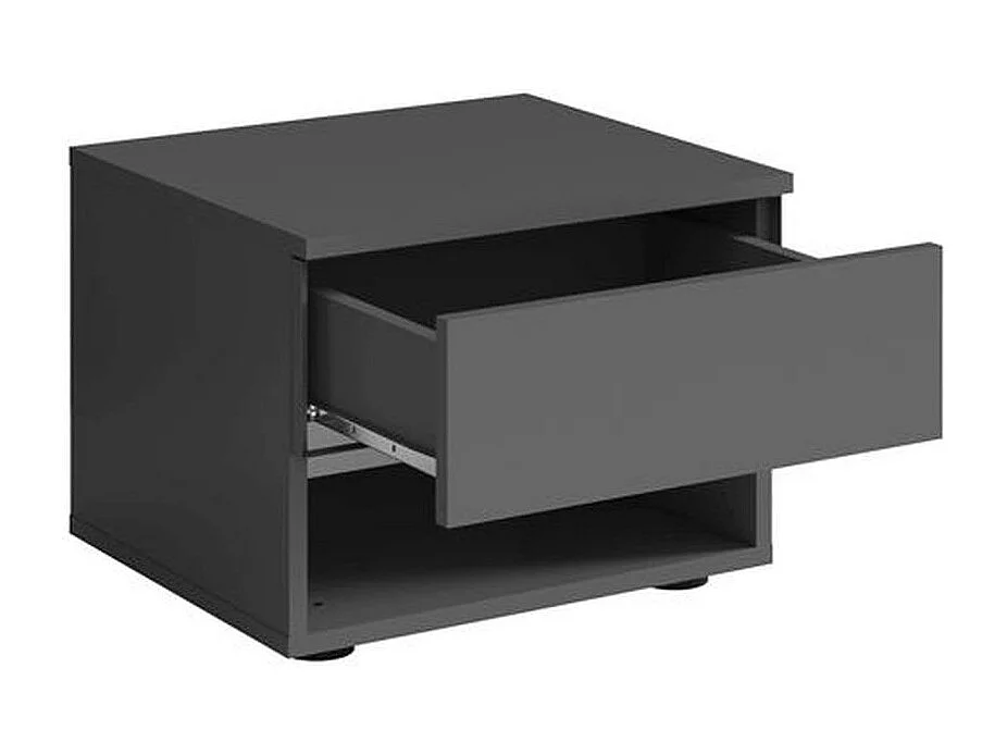 SCHLAFZIMMER-SET Fino graphit 4-teilig