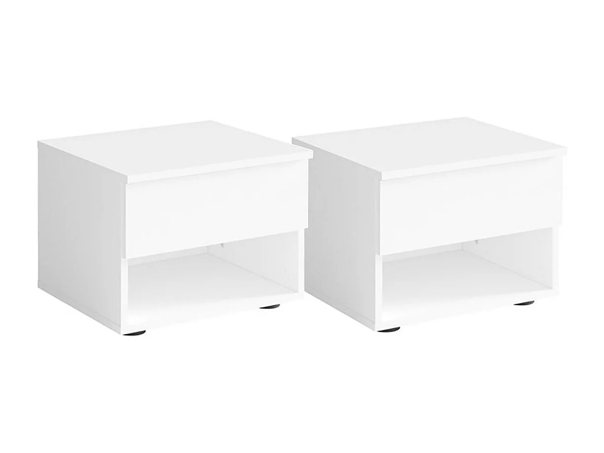 SCHLAFZIMMER-SET Fino weiß 4-teilig