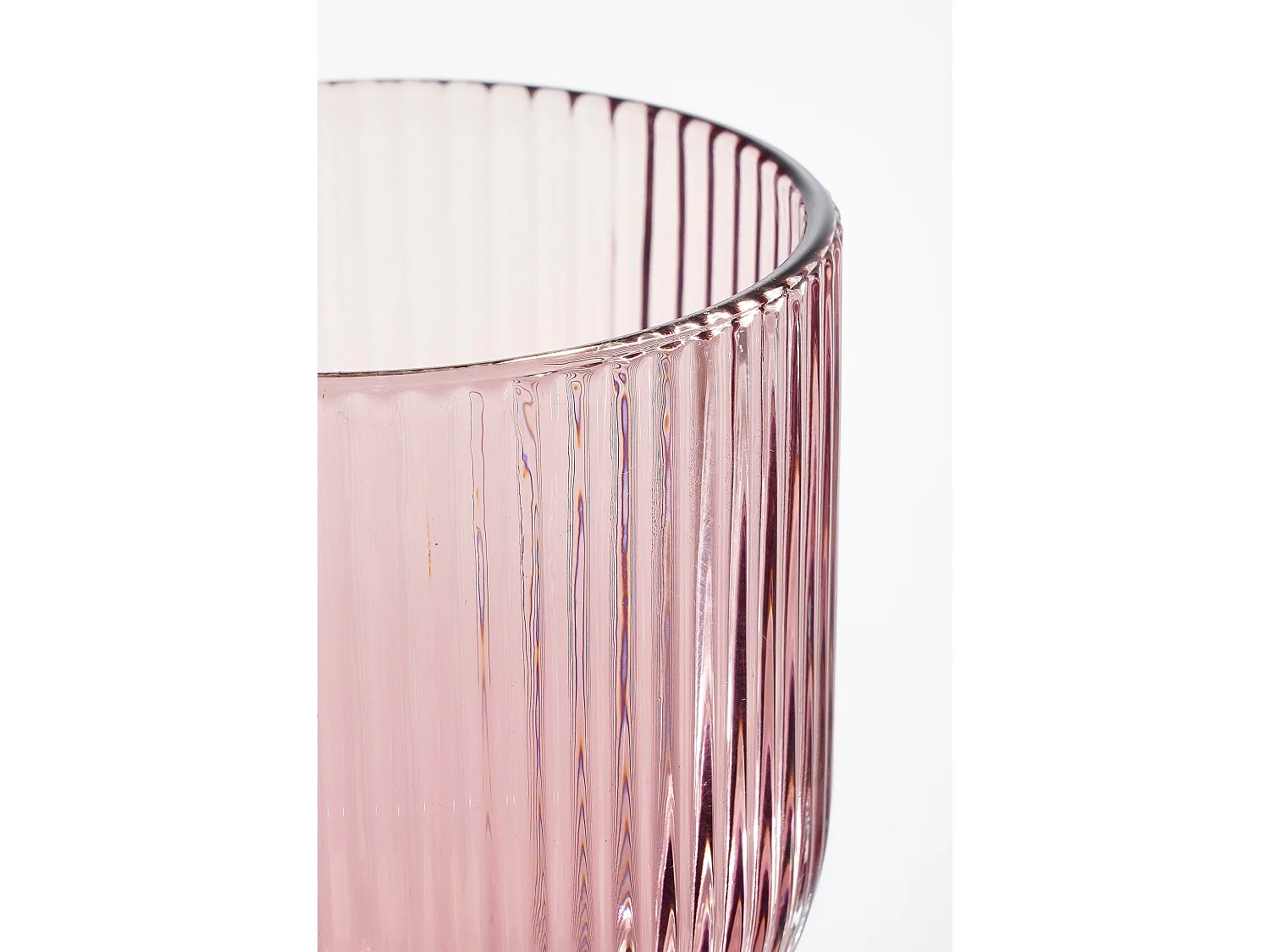 Wijnglas van glas - 8 x 8 x 15 - Paars - MERLOT