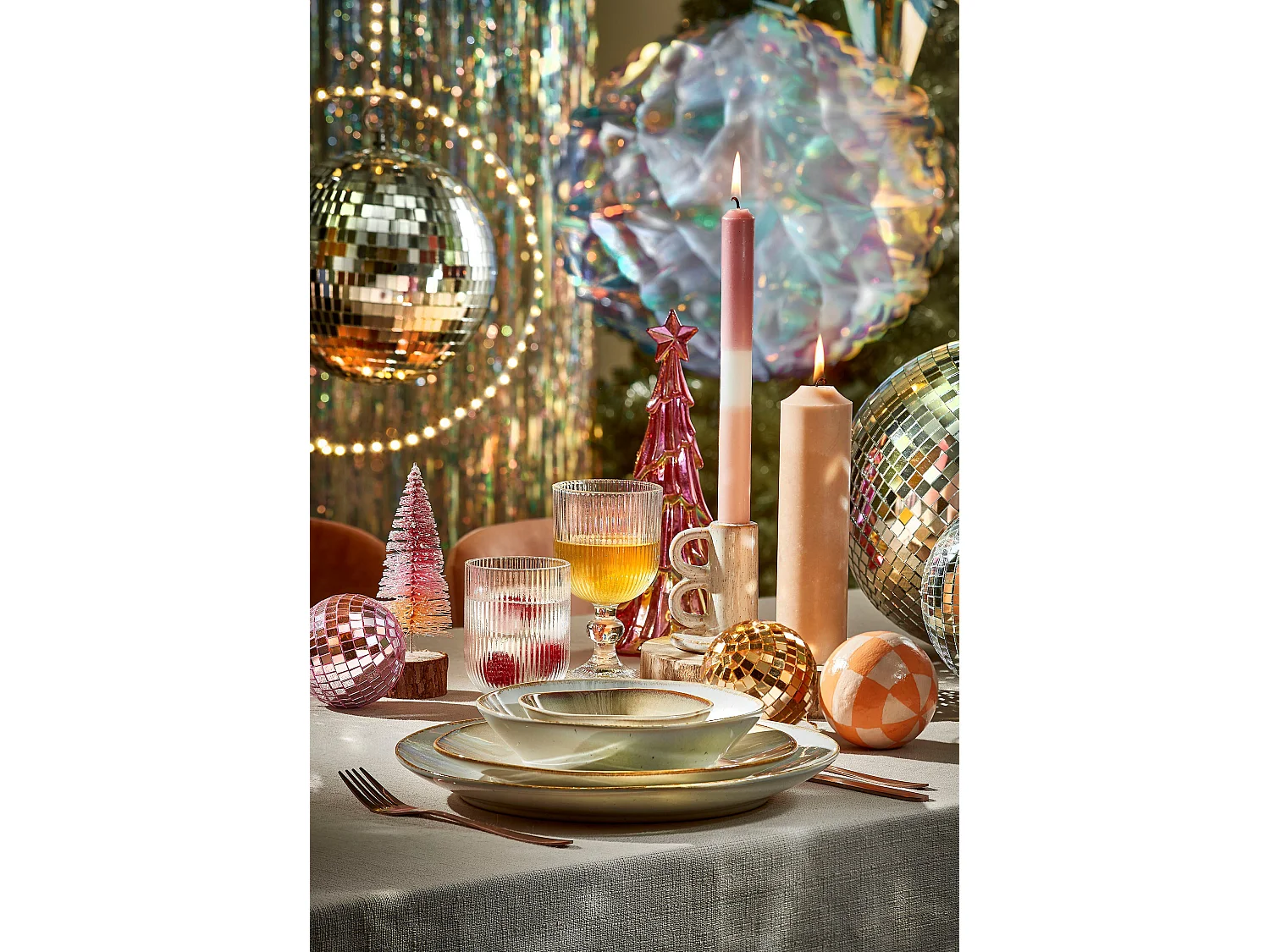 Wijnglas van glas - 8 x 8 x 15 - Glas - MERLOT