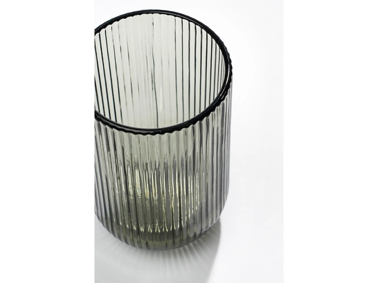 Drinkglas van glas - 8 x 8 x 13 - Grijs - MERLOT