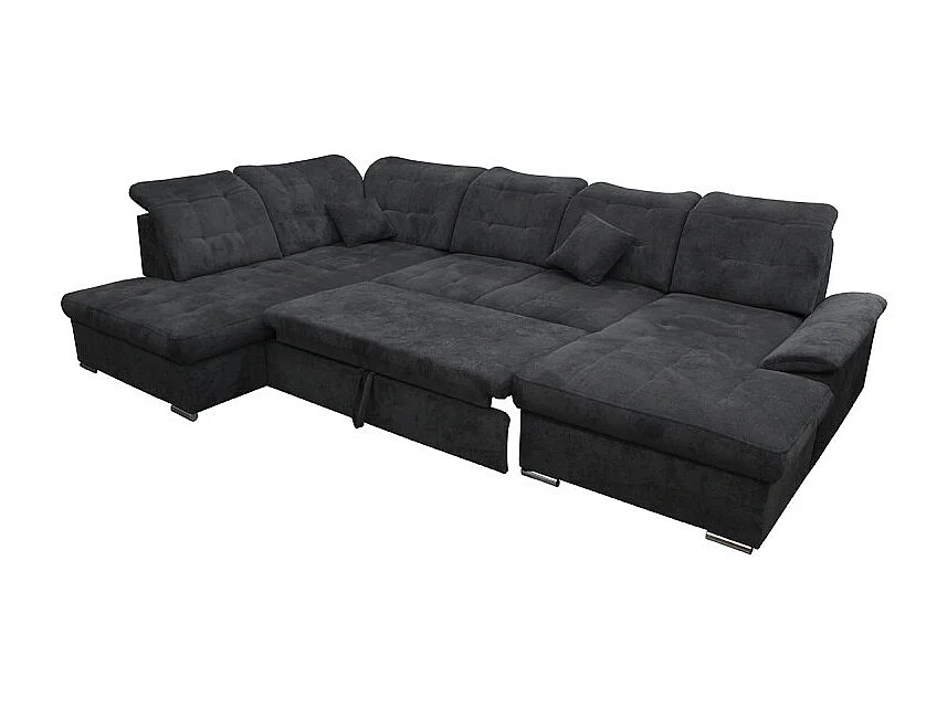 Canapé panoramique droit convertible Karolina