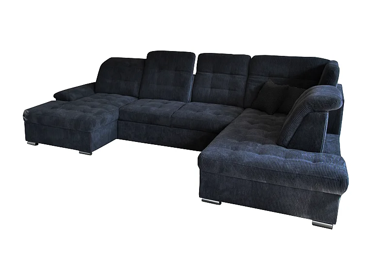 Canapé panoramique gauche convertible Karolina