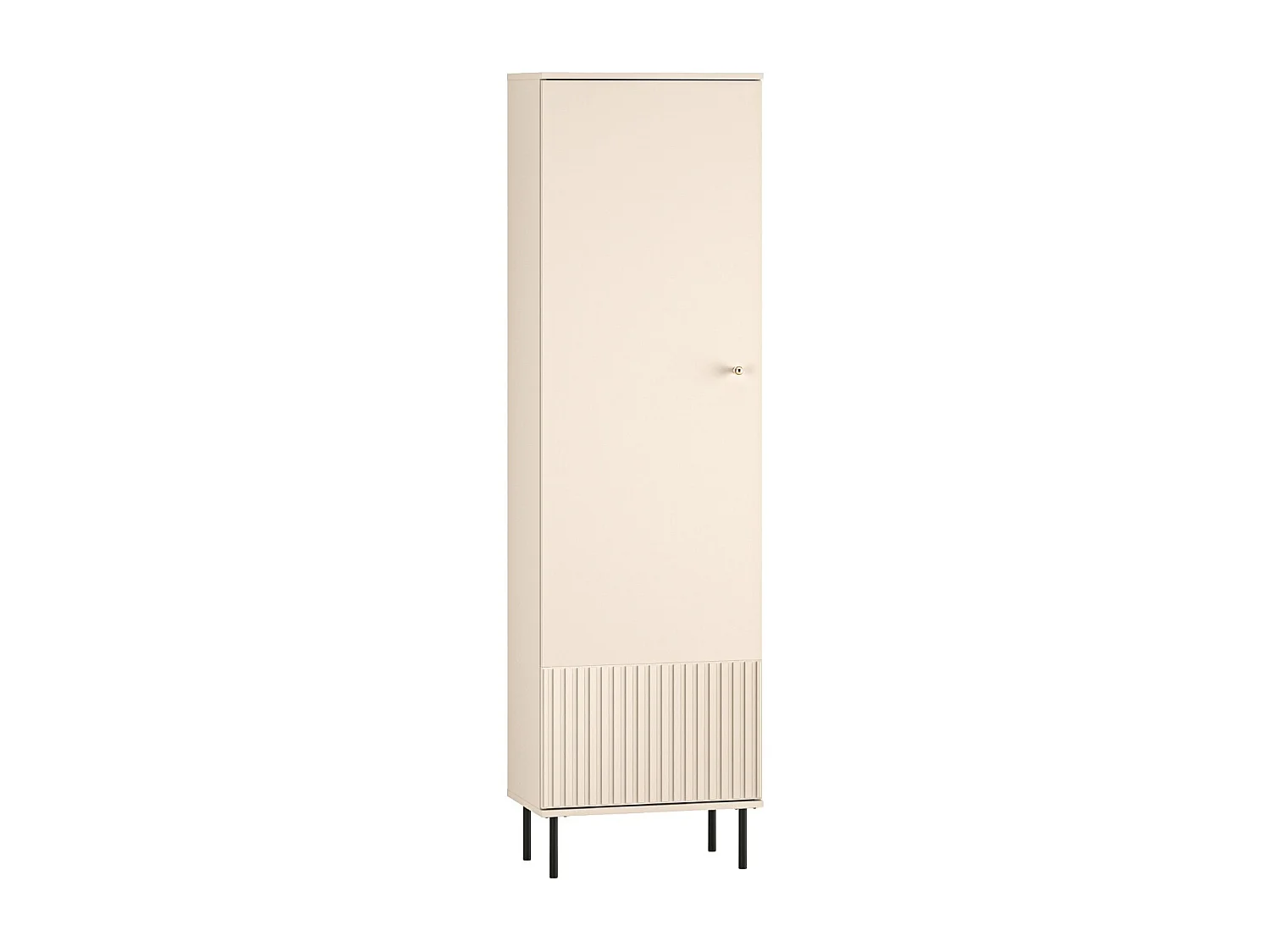 Armoire d'entrée - 55 cm - beige - CALETTO