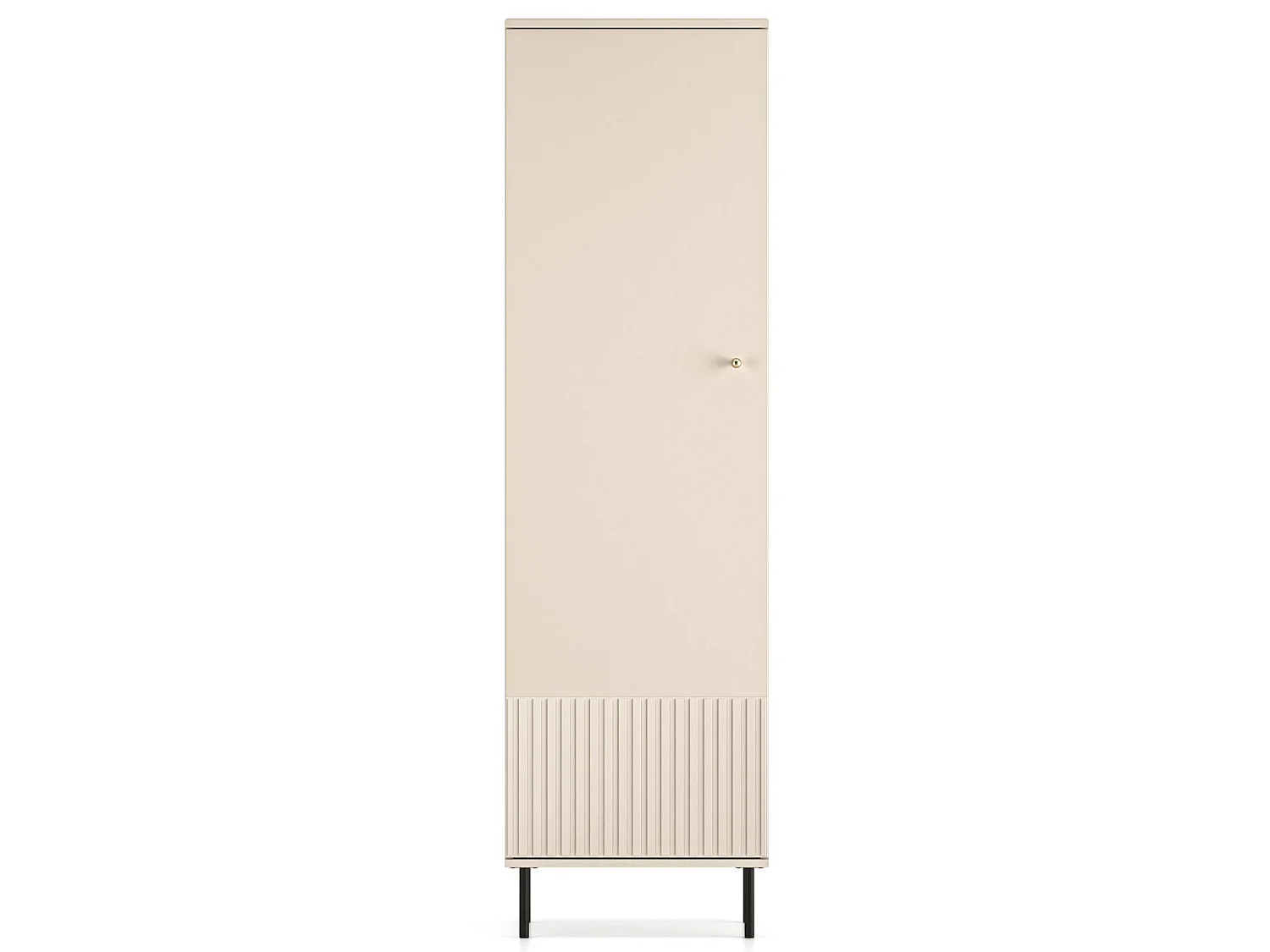 Armoire d'entrée - 55 cm - beige - CALETTO