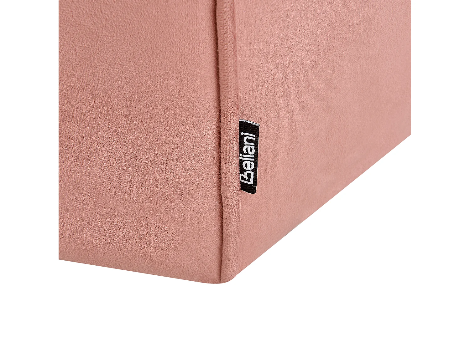 Pouf WISHEK Velluto Rosa 45 cm 45 cm 42 cm