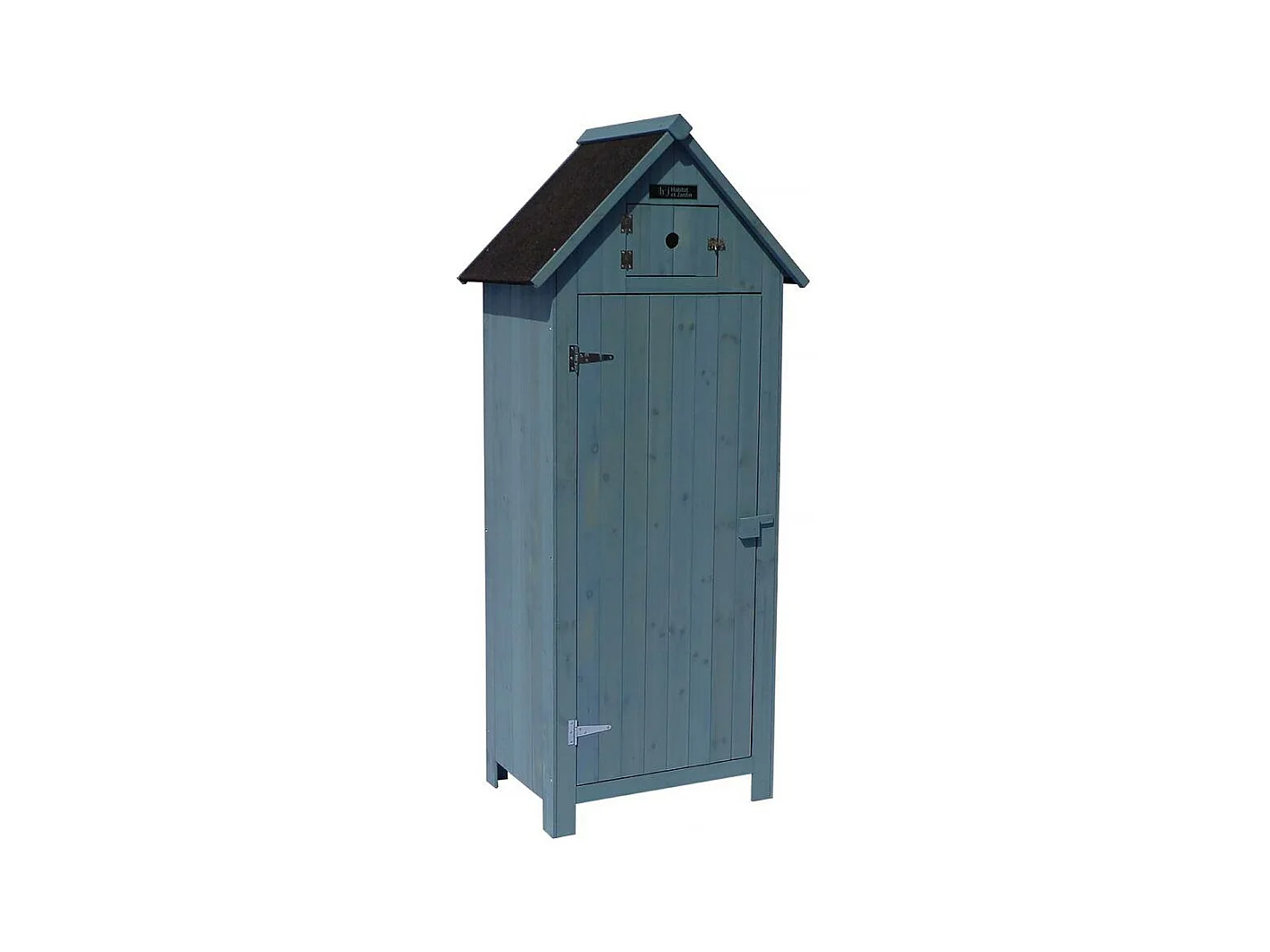 Armoire de jardin "Cabanon" - 77 x 54.5 x 179 cm - Bleu ciel