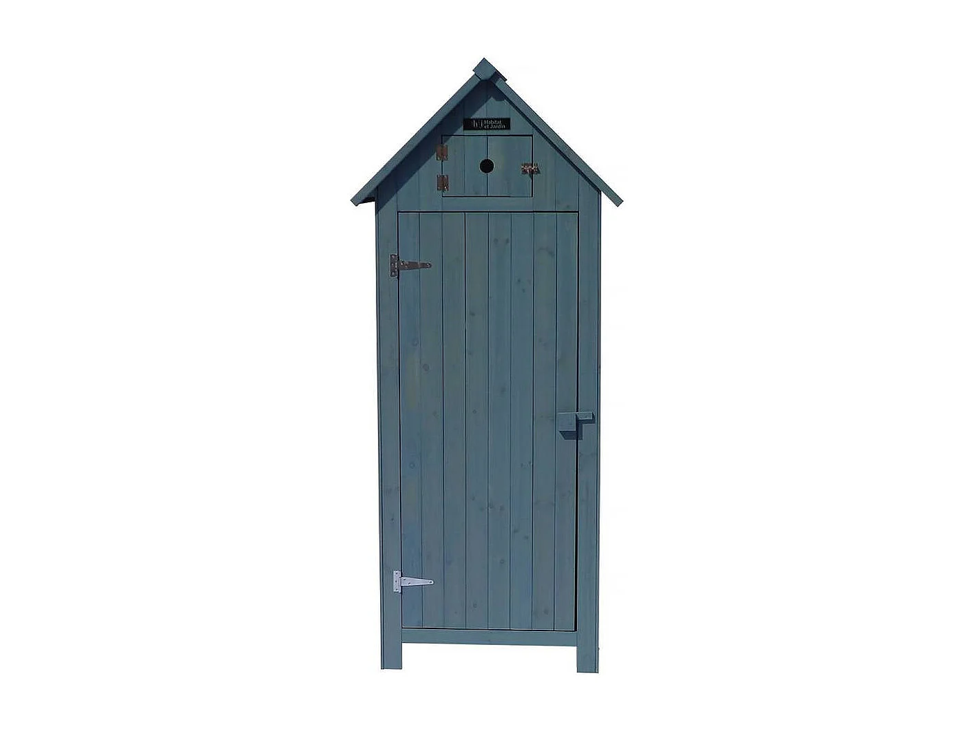 Armoire de jardin "Cabanon" - 77 x 54.5 x 179 cm - Bleu ciel