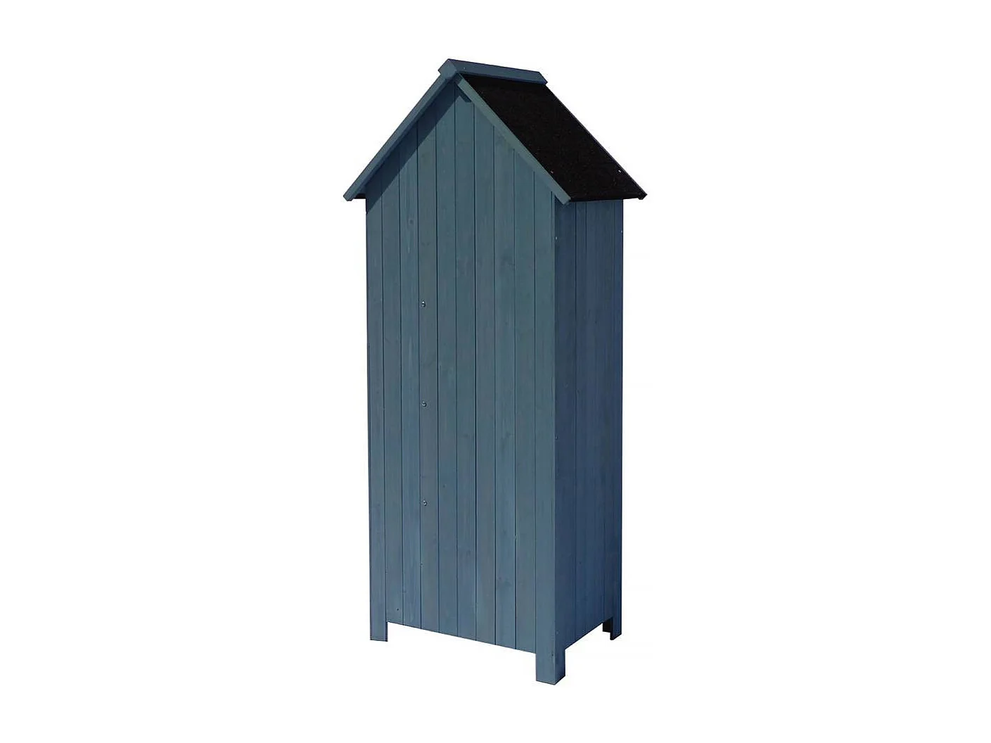 Armoire de jardin "Cabanon" - 77 x 54.5 x 179 cm - Bleu ciel