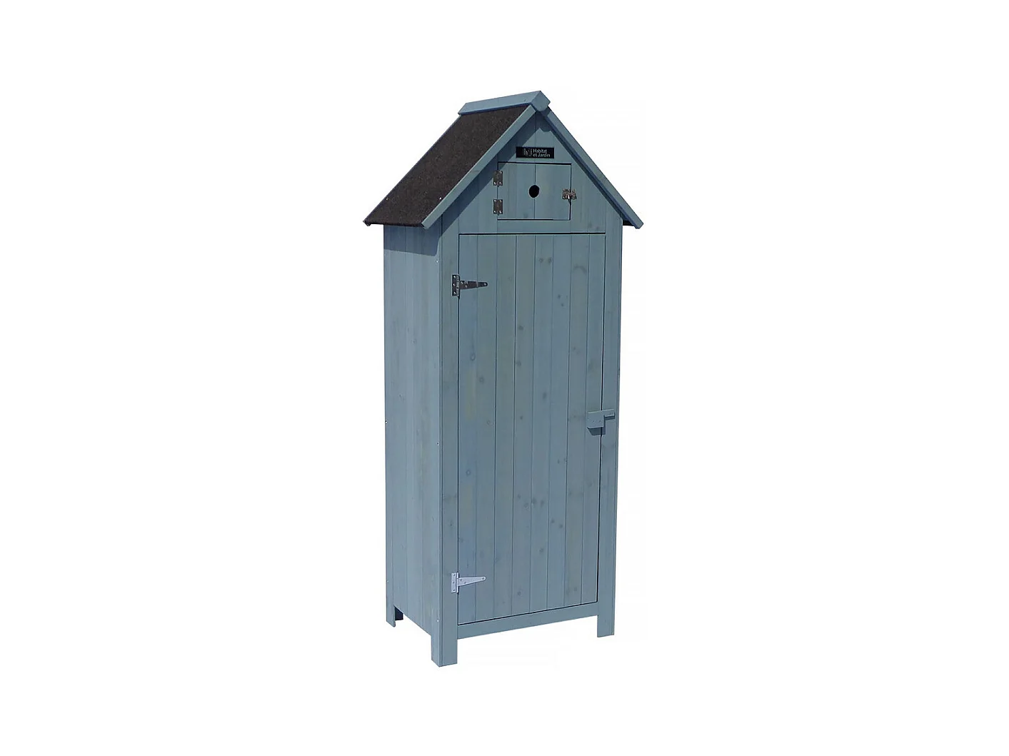 Armoire de jardin "Cabanon" - 77 x 54.5 x 179 cm - Bleu ciel