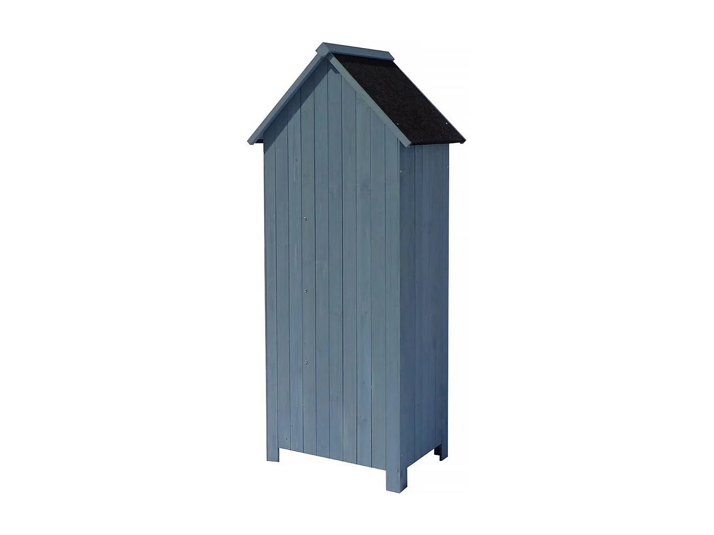 Armário para jardim "Cabanon" -77 x 54.5 x 179 cm - azul céu