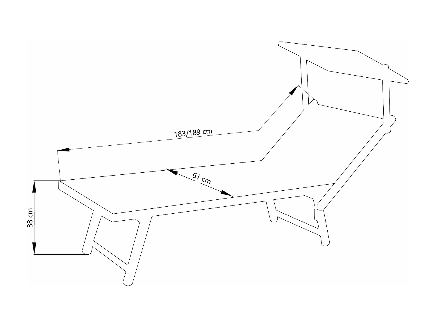 Lettino Da Campeggio Sdraio Blu Con Tettuccio Spiaggia Mare Piscina Giardino Da Esternodi coloreBlu