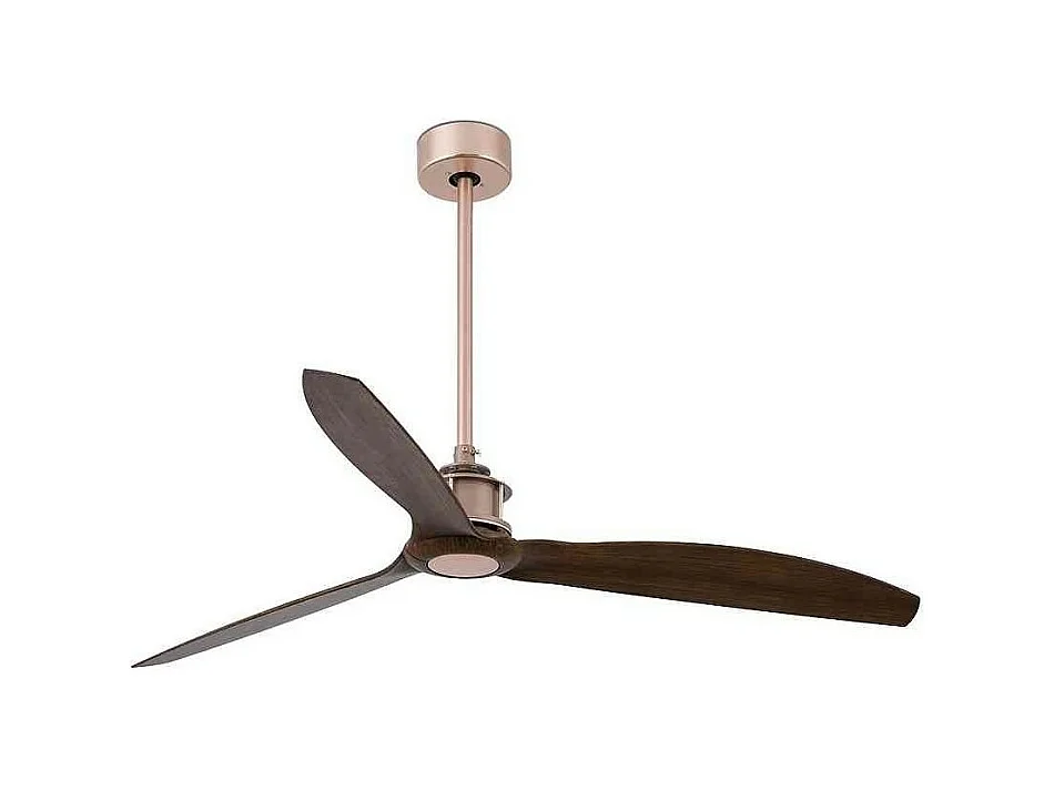 JUST FAN M DC koper/hout ventilator