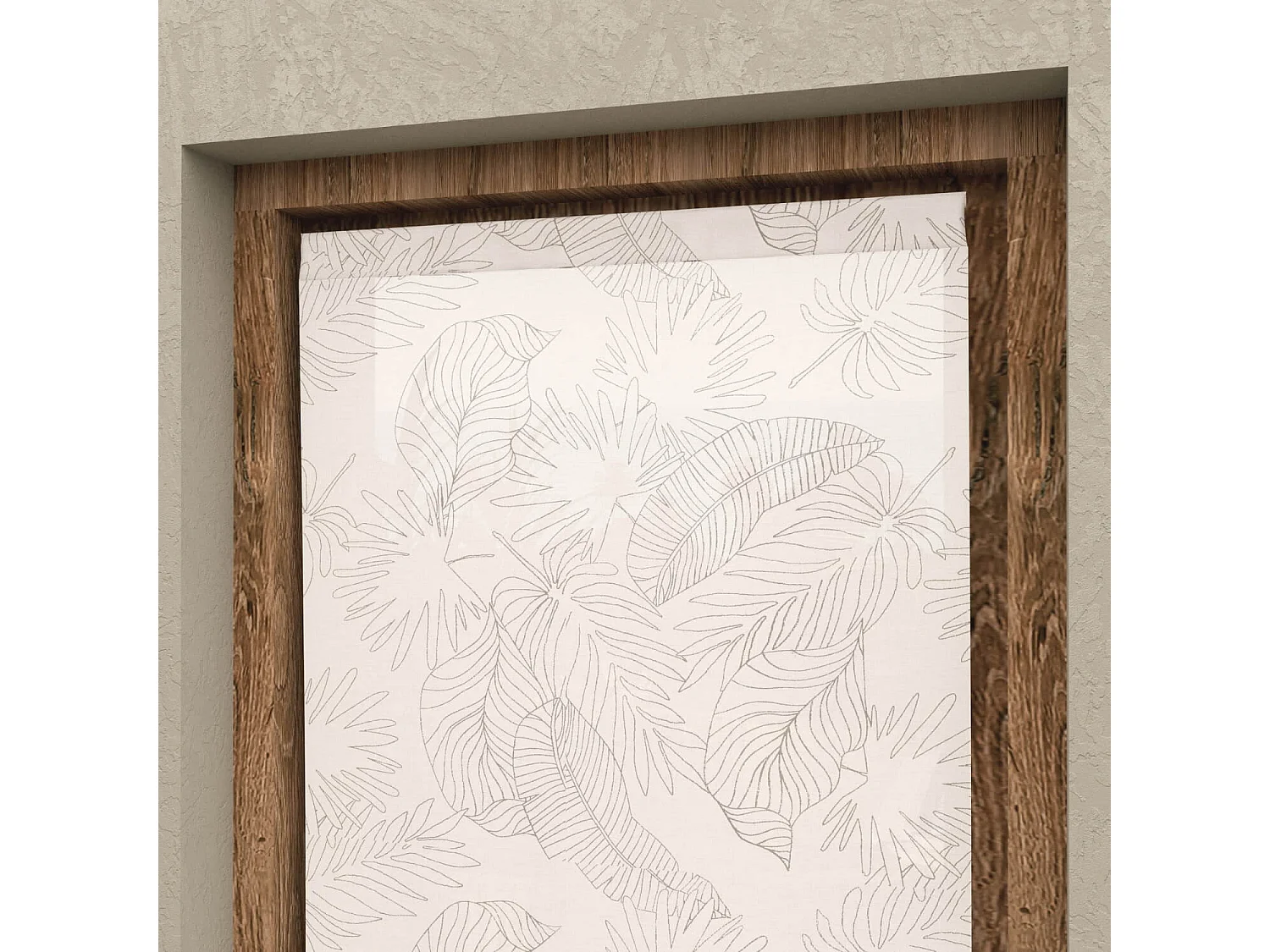 Visillo para puerta ventana 70x200 cm CELIA taupe, de Soleil d'Ocre