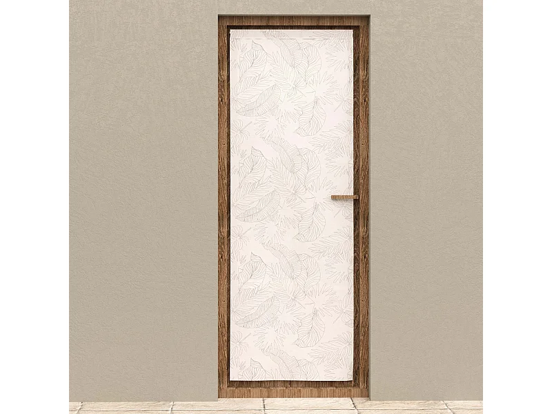 Visillo para puerta ventana 70x200 cm CELIA taupe, de Soleil d'Ocre