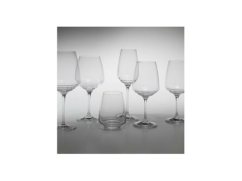 Bicchiere Zafferano Tumbler Acqua-Vini Bianchi in vetro 45 cl - Esperienze set 6 pezzi