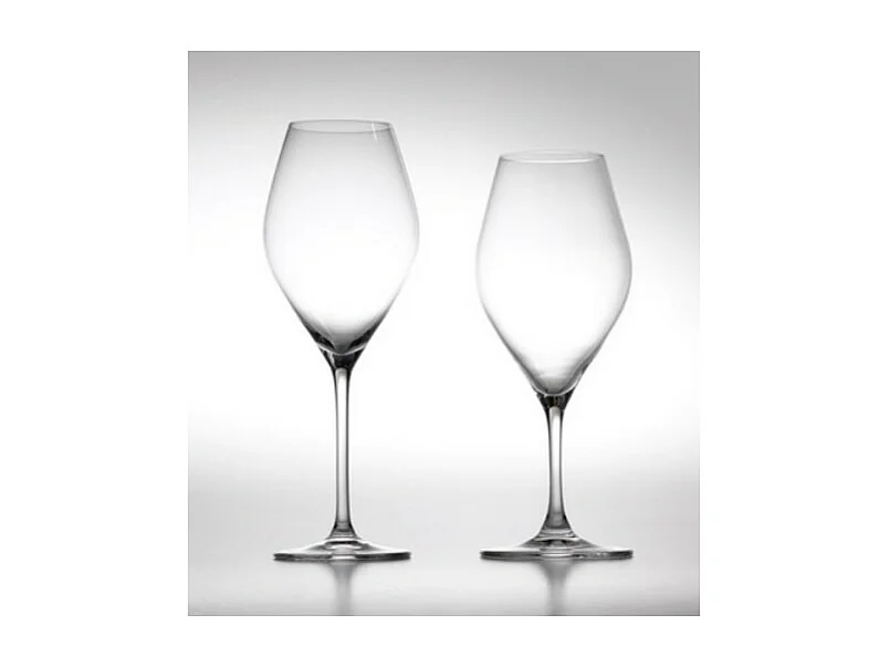 Zafferanoglas für Vintage-Champagner 32 cl - Vem-Box 6 Stück Weingläser