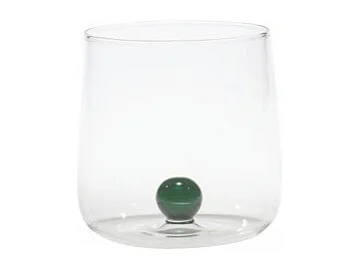 Borosilicaatglas Bilia Tumbler Zafferano set van 6 stuks in Groen