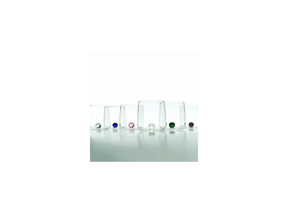 Verre borosilicaté Bilia Tumbler Zafferano lot de 6 pièces en Vert